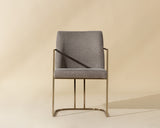 Rayla Dining Armchair, Belfast Oyster Shell, Set of 2-Furniture - Dining-High Fashion Home