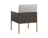 Bellevue Lounge Chair, Belfast Heather Grey/Bravo Ash-Furniture - Chairs-High Fashion Home