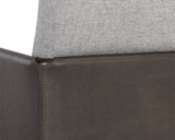 Bellevue Lounge Chair, Belfast Heather Grey/Bravo Ash-Furniture - Chairs-High Fashion Home