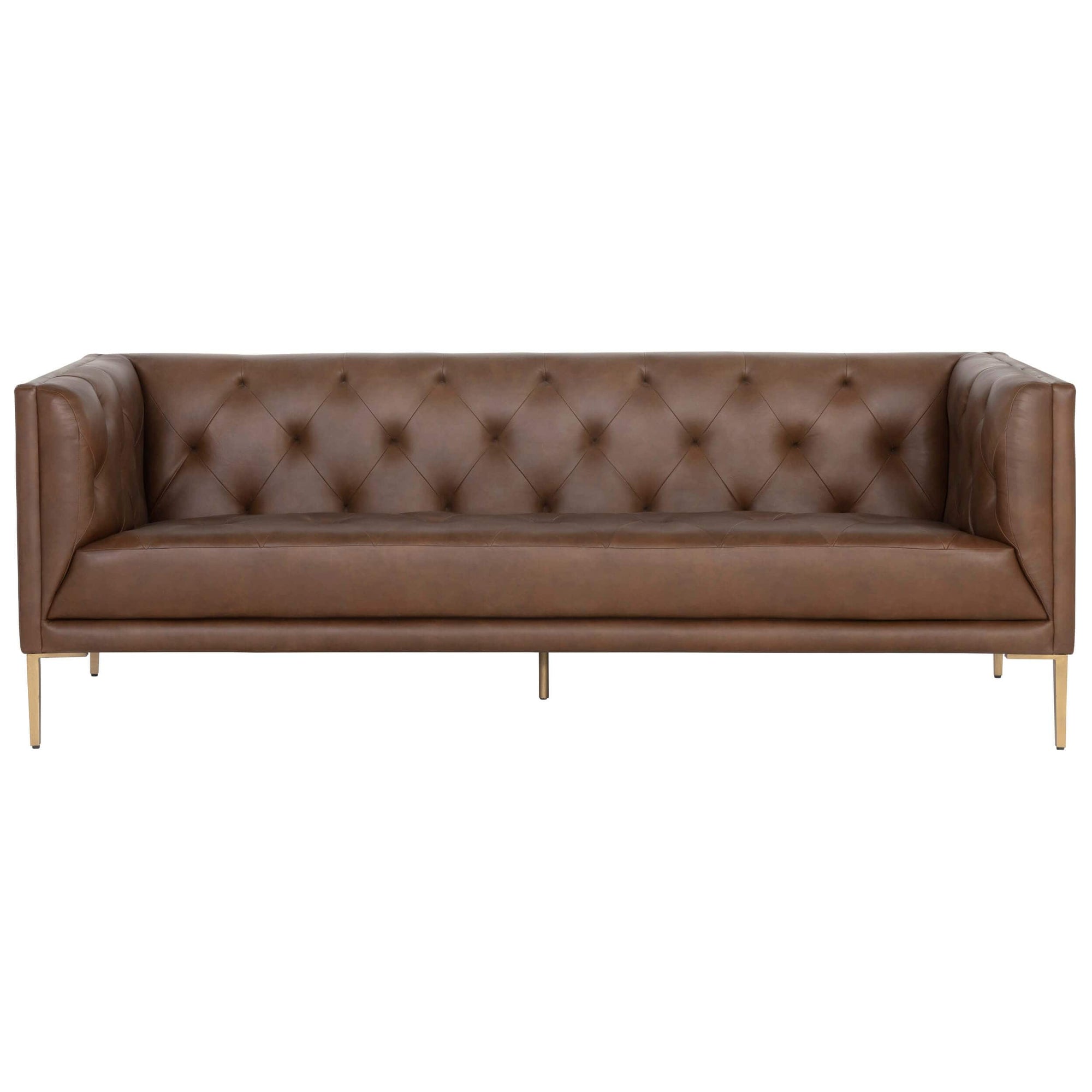 Westin Leather Sofa Vintage Carmel High Fashion Home