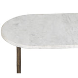 Eden End Table, White