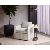 Eden End Table, White