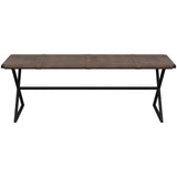 Elon Leather Bench by Sunpan