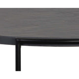 Zuma Coffee Table, Black-Furniture - Accent Tables-High Fashion Home