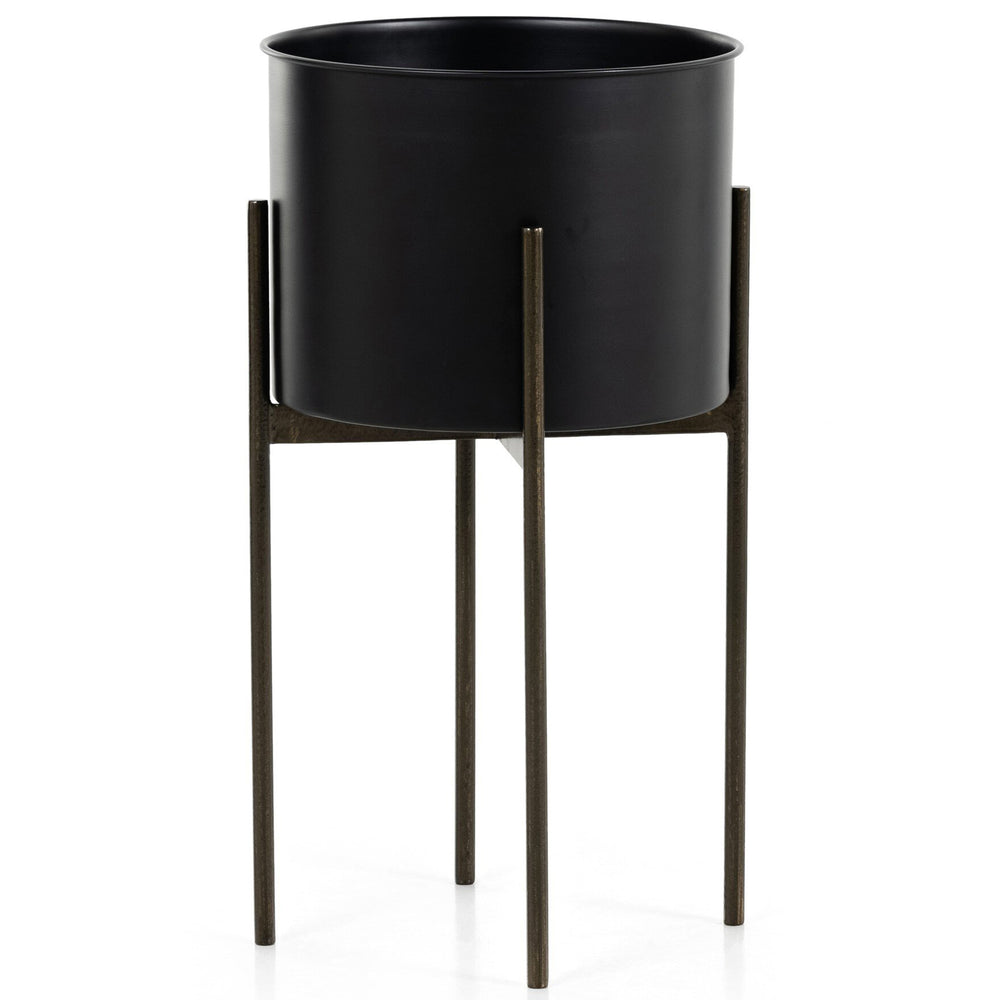 Jed Planter, Matte Black by Four Hands