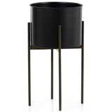Jed Planter, Matte Black by Four Hands