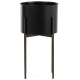 Jed Planter, Matte Black by Four Hands