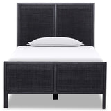 Sydney Twin Bed, Black Wash by Four Hands