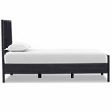 Sydney Twin Bed, Black Wash by Four Hands