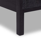 Sydney Twin Bed, Black Wash by Four Hands