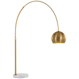 Vern Floor Lamp, Brass
