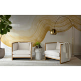Vern Floor Lamp, Brass