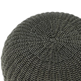 Phoenix Outdoor Accent Stool, Faux Olive Hyacinth by Four Hands