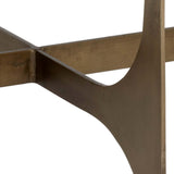 Juliane Coffee Table, Gold-Furniture - Accent Tables-High Fashion Home