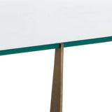 Juliane Coffee Table, Gold-Furniture - Accent Tables-High Fashion Home