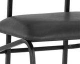 Gibbons Barstool, Black/Bravo Portabella-Furniture - Dining-High Fashion Home