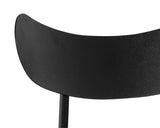 Gibbons Barstool, Black/Bravo Portabella-Furniture - Dining-High Fashion Home