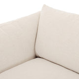 Westwood 3 Piece Sectional Sofa w/ Ottoman, Nomad Snow by Four Hands