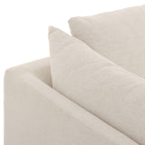 Westwood 3 Piece Sectional Sofa w/ Ottoman, Nomad Snow by Four Hands