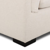 Westwood 3 Piece Sectional Sofa w/ Ottoman, Nomad Snow by Four Hands