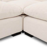 Westwood 6 Piece Sectional w/ Ottoman, Nomad Snow by Four Hands