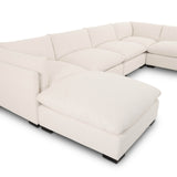 Westwood 6 Piece Sectional w/ Ottoman, Nomad Snow by Four Hands