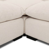 Westwood 7 Piece Sectional w/ Ottoman, Nomad Snow by Four Hands
