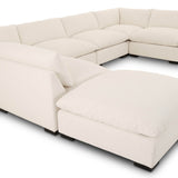 Westwood 7 Piece Sectional w/ Ottoman, Nomad Snow by Four Hands