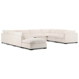Westwood 8 Piece Sectional w/ Ottoman, Nomad Snow by Four Hands