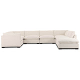 Westwood 8 Piece Sectional w/ Ottoman, Nomad Snow by Four Hands