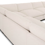 Westwood 8 Piece Sectional w/ Ottoman, Nomad Snow by Four Hands