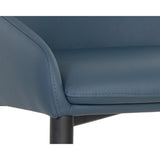 Carlo Dining Armchair, Dillon Thunder