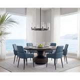 Carlo Dining Armchair, Dillon Thunder