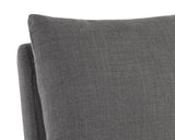 Glenrose Wheeled Dining Chair, Effie Smoke, Set of 2-Furniture - Dining-High Fashion Home