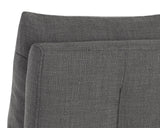 Glenrose Wheeled Dining Chair, Effie Smoke, Set of 2-Furniture - Dining-High Fashion Home