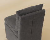 Glenrose Wheeled Dining Chair, Effie Smoke, Set of 2-Furniture - Dining-High Fashion Home