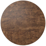 Hudson Round Coffee Table, Dark Bark Paper by Four Hands