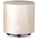 Hudson Round End Table by Four Hands