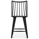 Lewis Windsor Counter Stool, Black Oak, Set of 2 by Four Hands — FRT_1