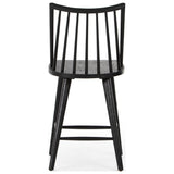 Lewis Windsor Counter Stool, Black Oak, Set of 2 by Four Hands — BCK_1