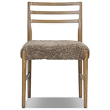 Glenmore Dining Chair, Taupe Shearling, Set of 2 by Four Hands — FRT_1