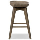 Paramore Swivel Counter Stool, Brushed Shale Grey by Four Hands — SID_1