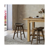 Paramore Swivel Counter Stool, Brushed Shale Grey by Four Hands — ESS_1