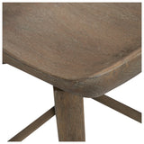 Paramore Swivel Counter Stool, Brushed Shale Grey by Four Hands — DET_1