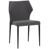 James Dining Chair, City Grey, Set of 2