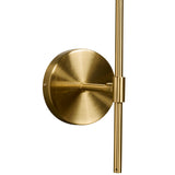 Izora Sconce, Brass