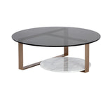 Maldini Coffee Table, Grey-Furniture - Accent Tables-High Fashion Home