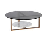 Maldini Coffee Table, Grey-Furniture - Accent Tables-High Fashion Home