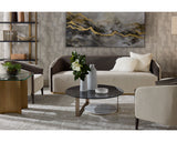 Maldini Coffee Table, Grey-Furniture - Accent Tables-High Fashion Home