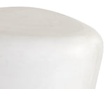 Corvo Outdoor Side Table, White-Furniture - Accent Tables-High Fashion Home